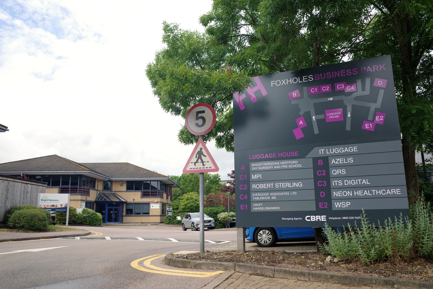 Photo of Foxholes business park