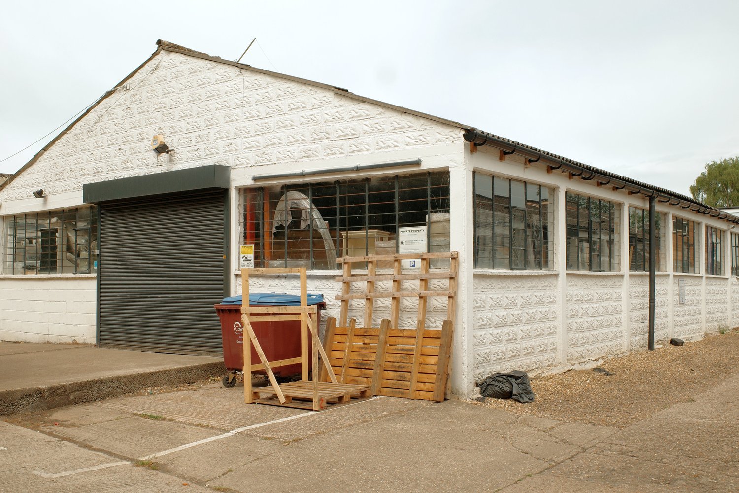 Original industrial unit at Mimram Road, Hertford