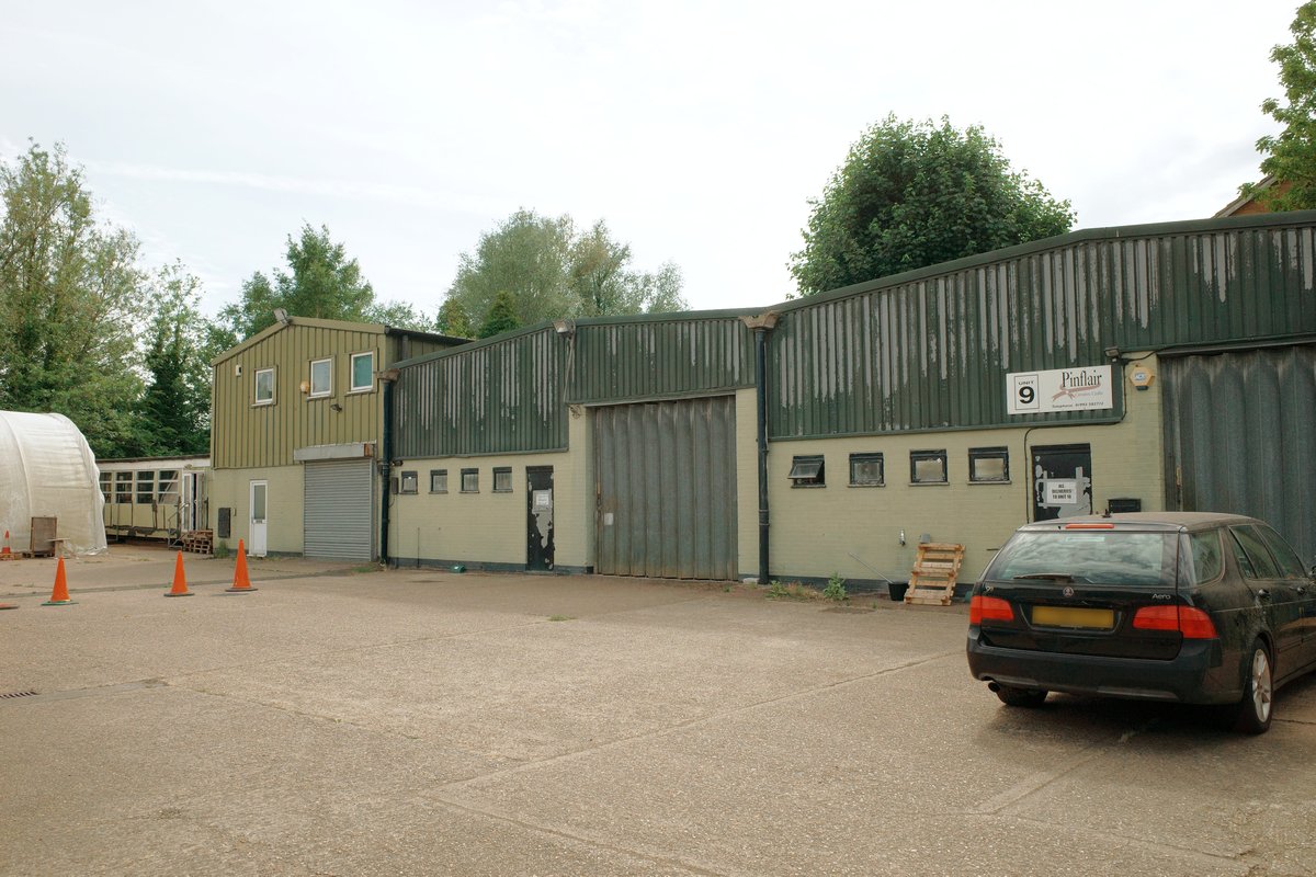 Industrial properties in Wareham's Lane. Hertford