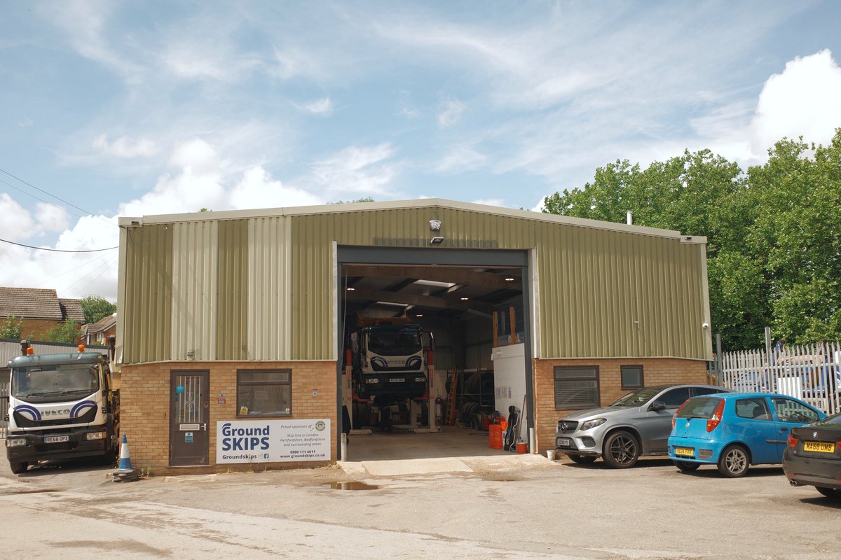 Industrial properties in Wareham's Lane. Hertford